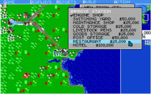Sid Meiers Railroad Tycoon 1990 