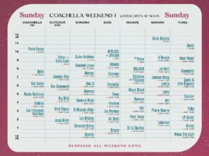 Coachella 2023 - weekend 01 - søndag