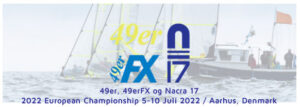 49er, 49erFX og Nacra 17 2022 European Championship 5-10 Juli 2022 / Aarhus, Denmark