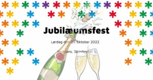 Lørdag den 01.oktober 2022 inviterer vi til jubilæumsfest i Hermans 🏳‍🌈🌈