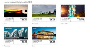 Kulturby 2017 frimærker