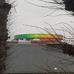 Olafurs Your Rainbow Panorama - set fra Rådhuset