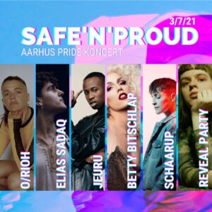 Safe'N'Proud koncert lineup