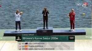 Emma Aastrand Jørgensen, k1, 200m kajak bronze