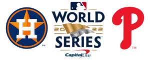 The 2022 World Series will be the championship series of Major League Baseball's (MLB) 2022 season. The 118th edition of the World Series, it is a best-of-seven playoff that will be played between the American League (AL) champion Houston Astros and the National League (NL) champion Philadelphia Phillies.