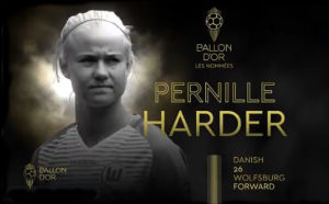 Pernille Harder nomineret til Ballon d’Or feminin 2019