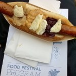 Bygselv Hotdog fra Johns Hotdog Deli @ Foodfestival