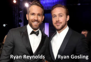 Ryan Reynolds og Ryan Gosling