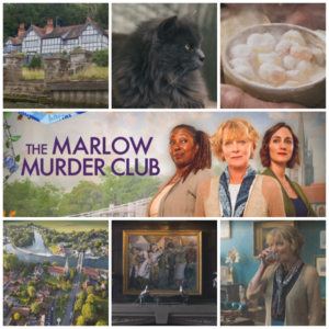 The Marlow Murder Club Series collage