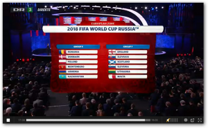 VM2018 - Gruppe E: Rumænien, Danmark, Polen, Montenegro, Armenien og Kazakhstan