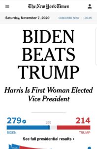 US election 2020 results live: Biden Harris wins 