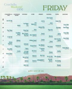 Coachella 2024 - fredag