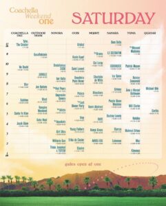 Coachella 2024 - lørdag