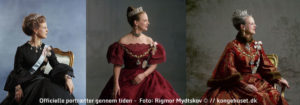 Officielle portrætter gennem tiden - Foto: Rigmor Mydtskov © // kongehuset.dk