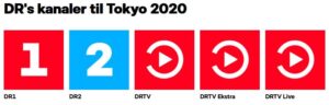 DRs kanaler under OL i Tokyo