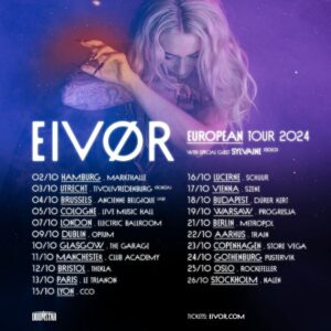 New 2024 EU Tour Announced! Tickets On Sale Friday, Jan 19th