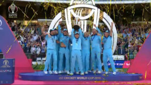 England win their first men's Cricket World Cup in dramatic finale against New Zealand