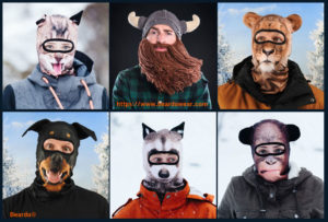 Beard Hats ~ The Beardo® Animal Ski Mask Project