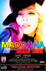 Madonna - "Sticky &  Sweet" Tour 2008