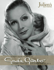Greta Garbo auktion