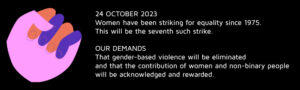 kvennafri - a full day women’s strike 24 october 2023
