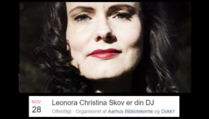 Leonora Christina Skov er din DJ på Dokk1 kl.16.30