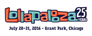 Lollapalooza har 25 års jubilæum og afvikles i år over 4 dage i Chicago’s Grant Park fra den 28. – 31.juli