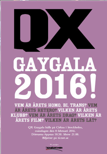  QX Gaygala 2016