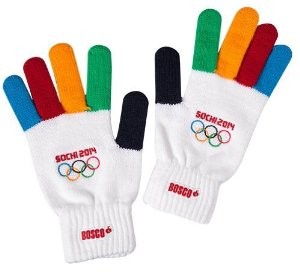 sochi gloves - De officielle OL handsker