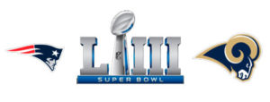 superbowl2019 - New England Patriots (AFC)  - Los Angeles Rams (NFC)