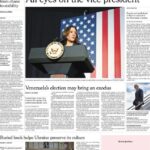 All eye on the vicepresident NY Times via https://www.frontpages.com
