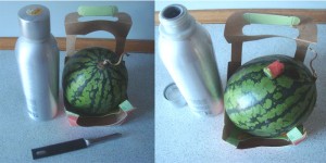 vandmelon med vodka